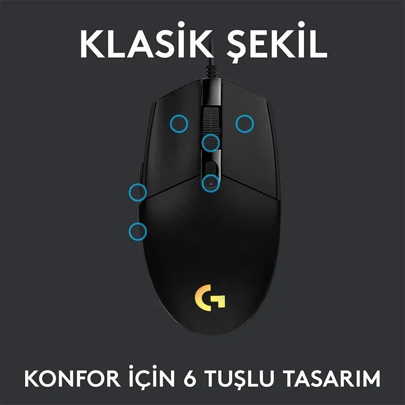 Mouse Gamer Logitech G102