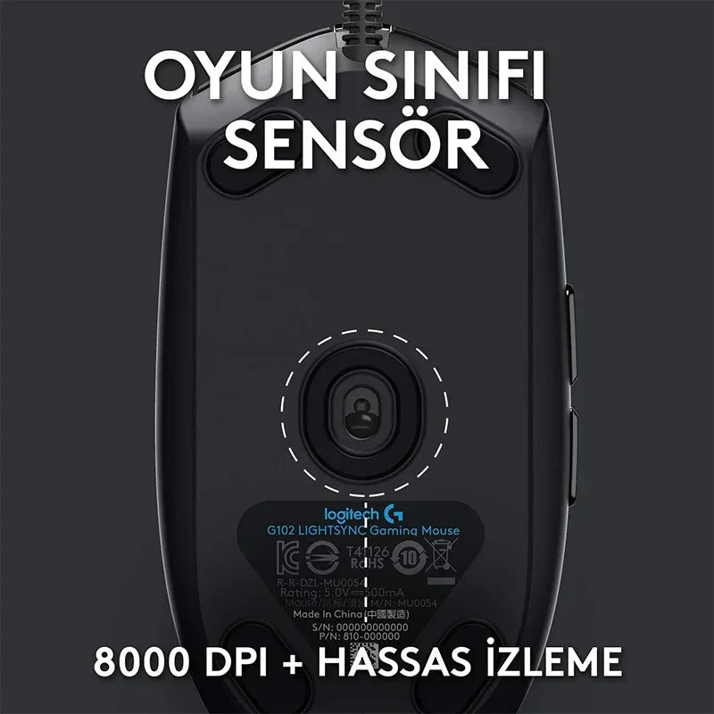 Mouse Gamer Logitech G102